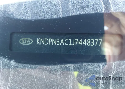 2018 Kia Sportage Ex из США, поврежденный, VIN KNDPN3AC1J7448377